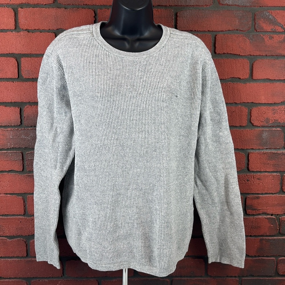 Michael Kors‎ Shirt Womens Large Grey Thermal Long